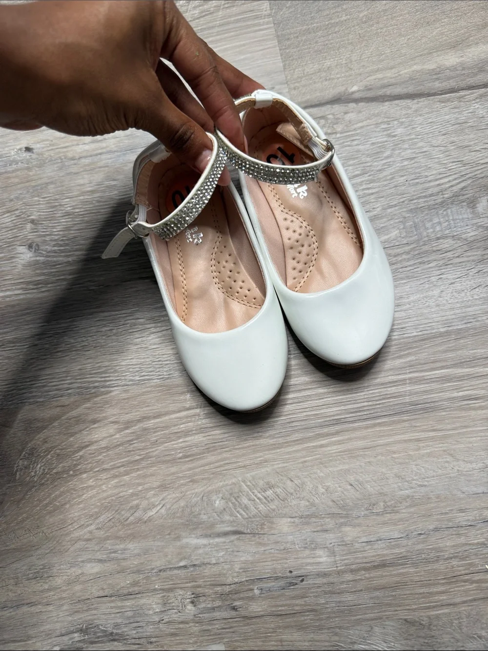 Toddler Girl White Dress Shoes Size 10